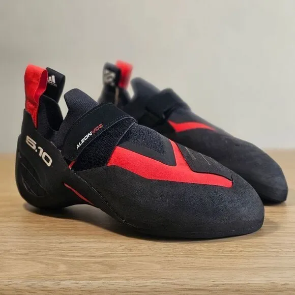 Adidas Five Ten Aleon Climbing Shoes Men's 11 Black Red Stealth C4 BC0861 510