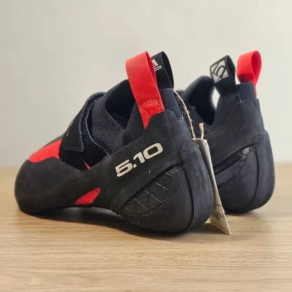 Adidas Five Ten Aleon Climbing Shoes Men's 11 Black Red Stealth C4 BC0861 510