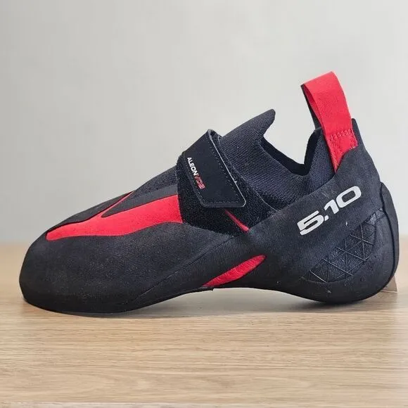 Adidas Five Ten Aleon Climbing Shoes Men's 11 Black Red Stealth C4 BC0861 510
