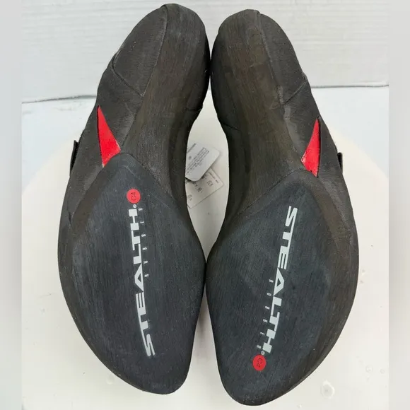 ADIDAS Five Ten Aleon Climbing Shoes Mens Black Red BC0861 Size 11 NEW Stealth
