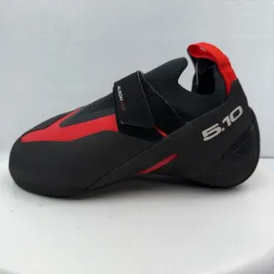 ADIDAS Five Ten Aleon Climbing Shoes Mens Black Red BC0861 Size 8.5 NEW Stealth