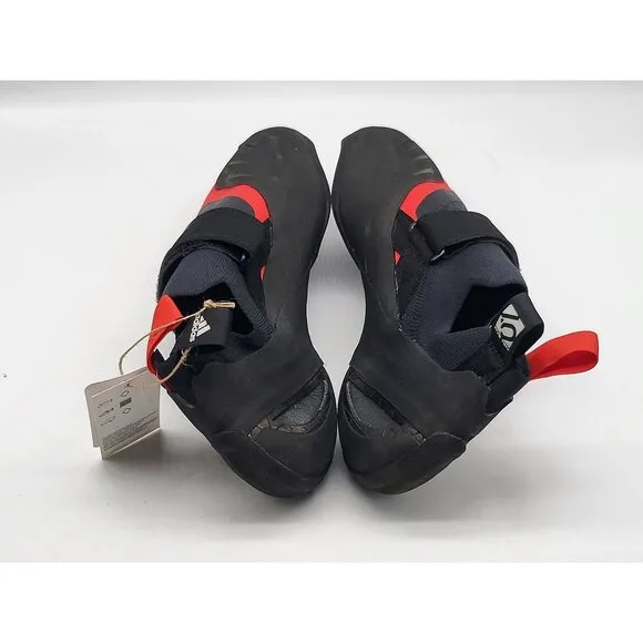 Adidas Five Ten Aleon Climbing Shoes Mens Size 10 Black &amp; Red BC0861