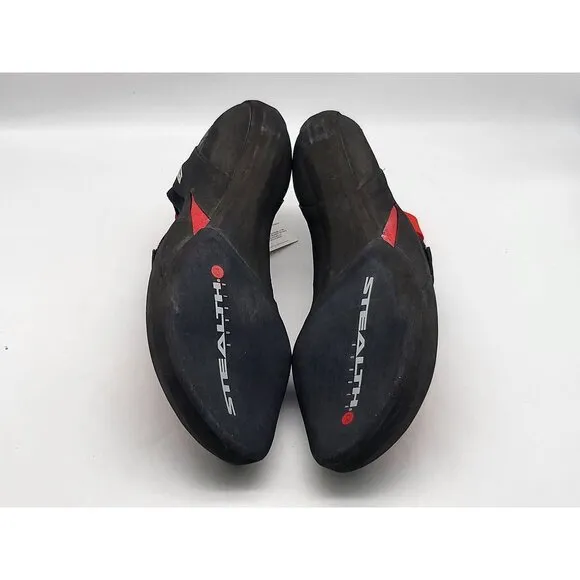 Adidas Five Ten Aleon Climbing Shoes Mens Size 10 Black &amp; Red BC0861