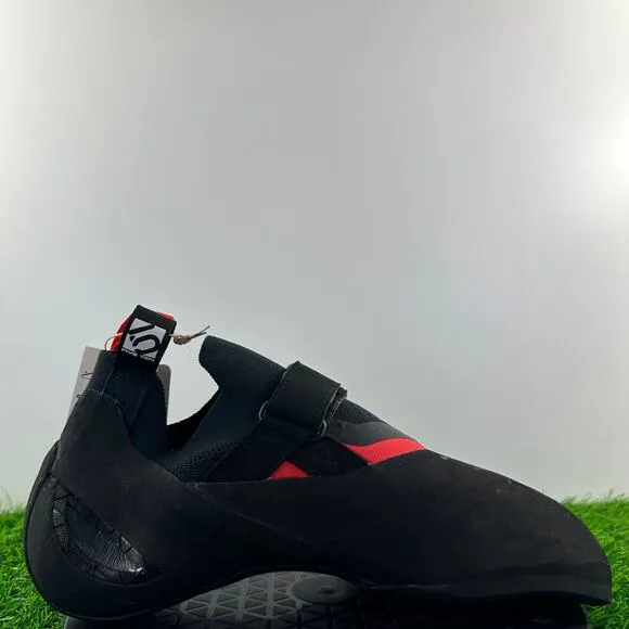 Adidas Five Ten Aleon Men Size 10 Black Red Climbing Shoes BC0861 NEW