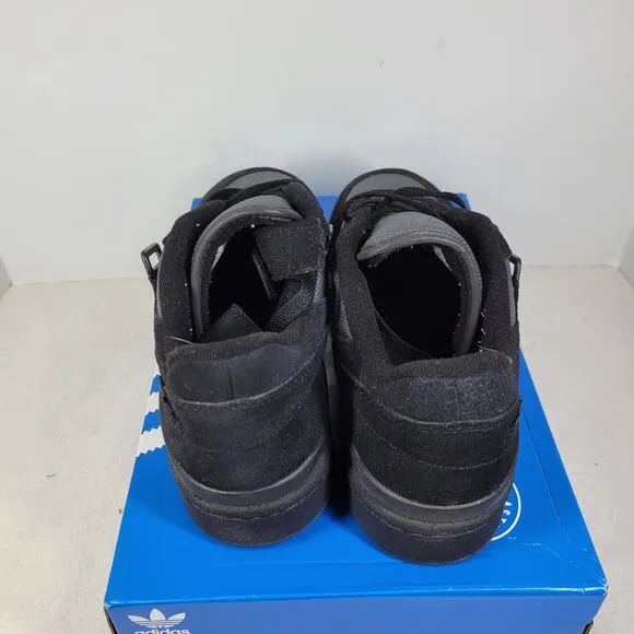 Adidas Forum Low x Cordura Shoes Mens Sz 11.5 Black Grey Athletic Sneakers Skate