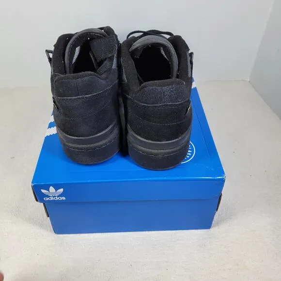 Adidas Forum Low x Cordura Shoes Mens Sz 11.5 Black Grey Athletic Sneakers Skate