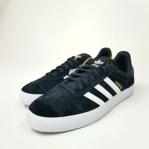Adidas Gazelle ADV &quot;Advance&quot; Low Top Black Suede Sneakers. Men's Size: 12.5