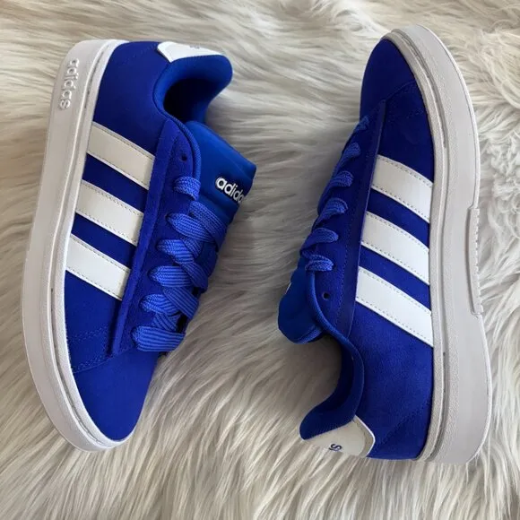 Adidas Grand Court Alpha 00S Blue Mens Skate Shoes IH3846 NEW Sz 9-11