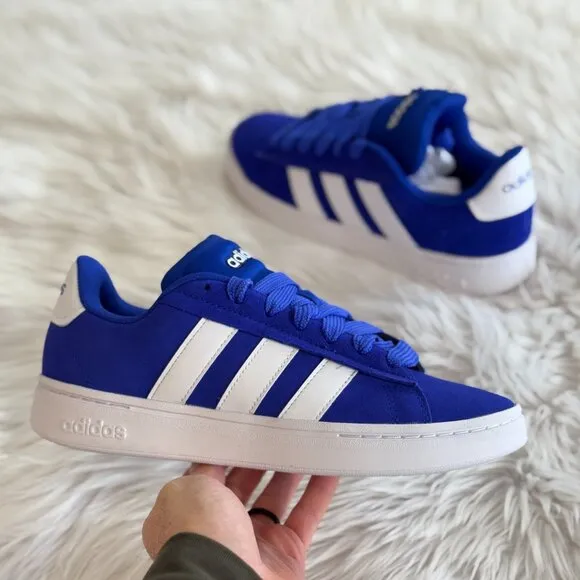 Adidas Grand Court Alpha 00S Blue Mens Skate Shoes IH3846 NEW Sz 9-11