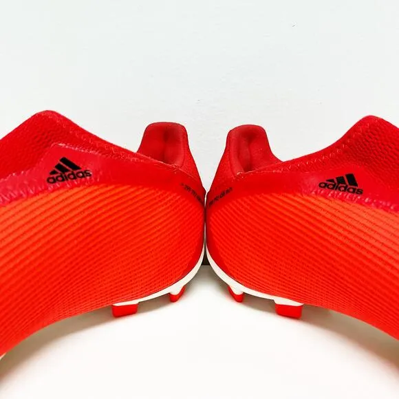 Adidas Kids X Speedflow.3 Red Laceless Soccer Football Cleats Shoes Size 5
