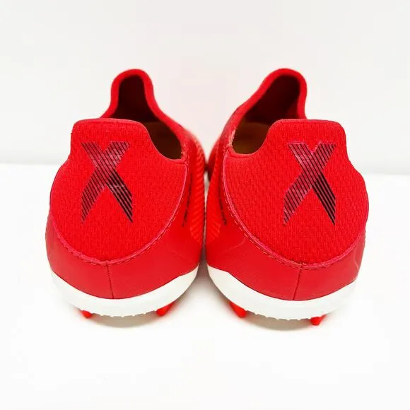 Adidas Kids X Speedflow.3 Red Laceless Soccer Football Cleats Shoes Size 5