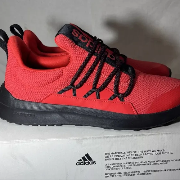 Adidas Lite Racer Adapt 5.0 GW4163 Red Running Shoes Size 7 Y  NEW