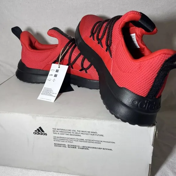 Adidas Lite Racer Adapt 5.0 GW4163 Red Running Shoes Size 7 Y  NEW