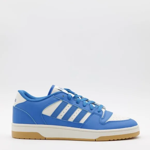 Adidas Mean's Break Start Everyday Comfortable Low Top Shoes Blue Size 10.5