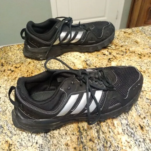 Adidas Men's Cloudfoam Black Trail Running Sneakers Shoes Size 8.5 HWA-1Y3001