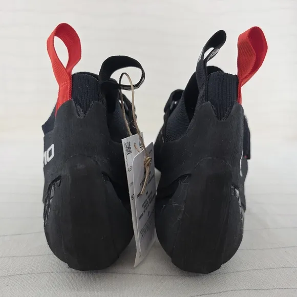 Adidas Mens Five Ten 5.10 Aleon Climbing Shoes Black Red BC0861 Size 11.5 NEW