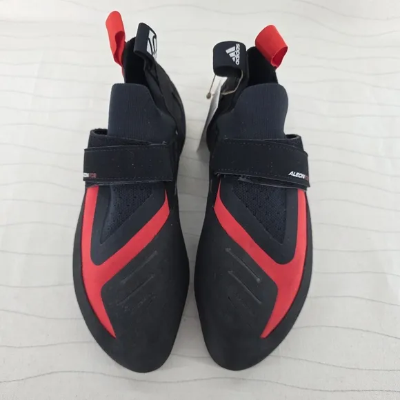 Adidas Mens Five Ten 5.10 Aleon Climbing Shoes Black Red BC0861 Size 11.5 NEW