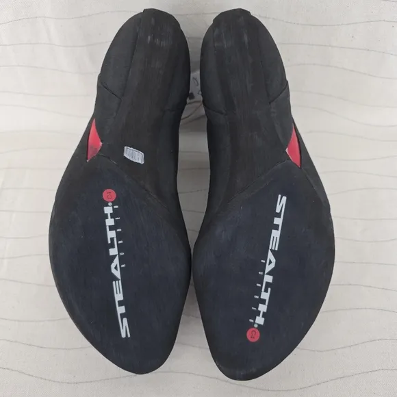 Adidas Mens Five Ten 5.10 Aleon Climbing Shoes Black Red BC0861 Size 11.5 NEW
