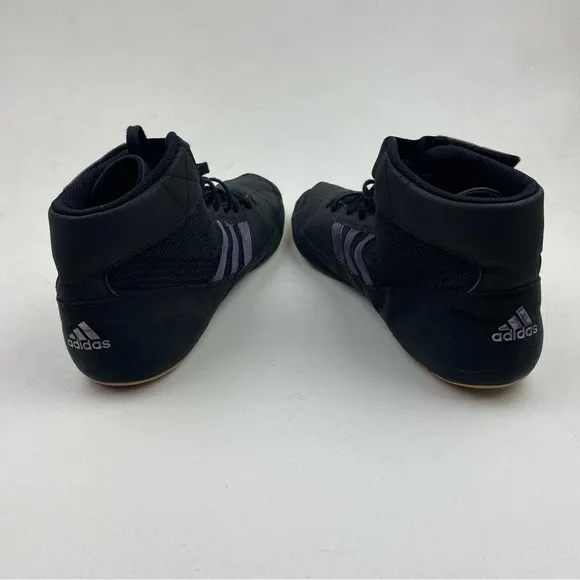 Adidas Men’s Hvc 2 Wrestling Shoes Black AQ3325 Lace Up High Top Size 13