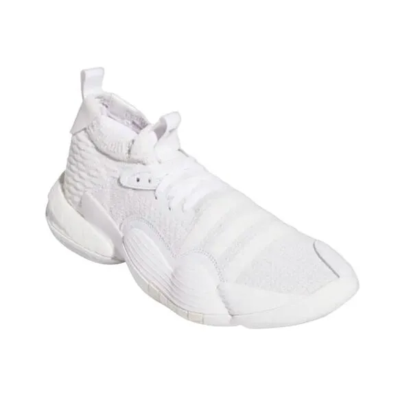 Adidas Men's Trae Young 2 Trainer/Basketball Sneaker in Triple White, Size 16​​