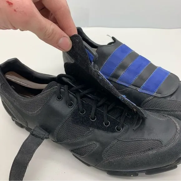 Adidas Mountain Bike Shoes Mens 12 Cycling SPD MTB Leather