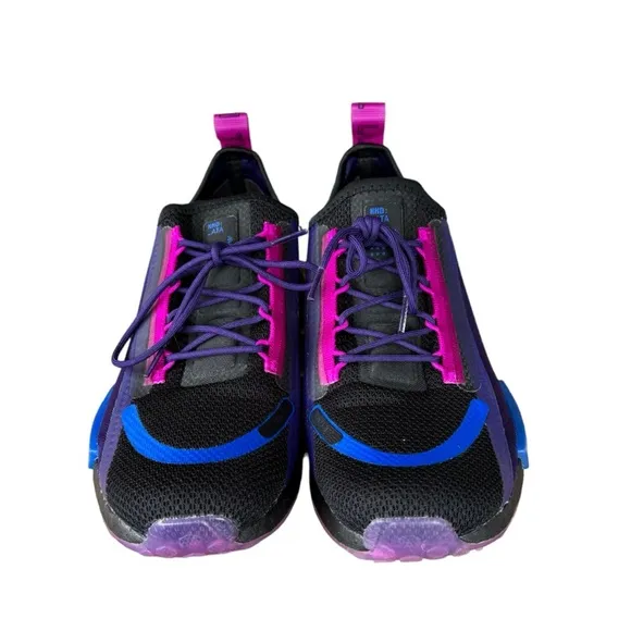 Adidas NMD_R1 SPECTOO Women’s Black Dark Purple Shoes #GZ9287 Size 9.5