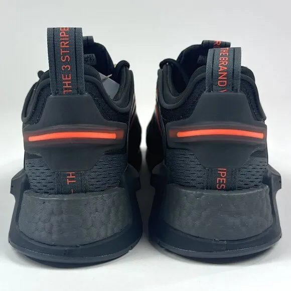 Adidas Originals NMD V3 Black Solar Orange Athletic Shoes Sneakers FZ6497