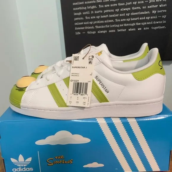 adidas Originals Superstar Simpsons Youth Shoes