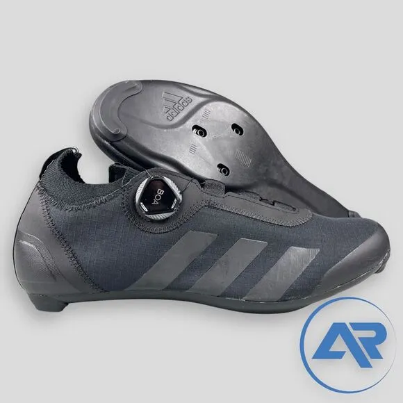 adidas Parley x The Road BOA Black Cycling Shoes Men's Size 9.5 GW6266