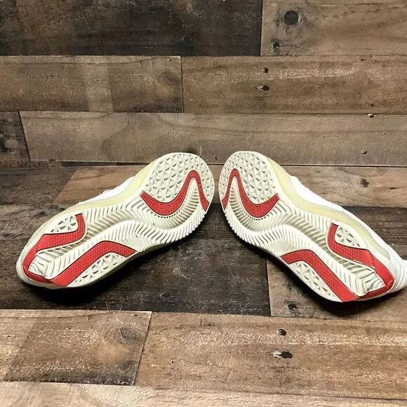 Adidas PUIG mens shoes size 8.5 US cream yellow orange red skate