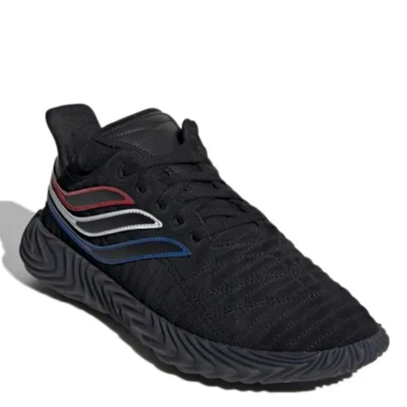 ADIDAS Sobakov Black Royal Scarlet EE5623 Sneakers Shoes Size 8 Mens 9.5 Womens