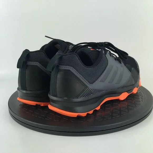 Adidas Terrex Tracerocker Black/Orange Trail Running Shoes AC7948 Men's Size 7