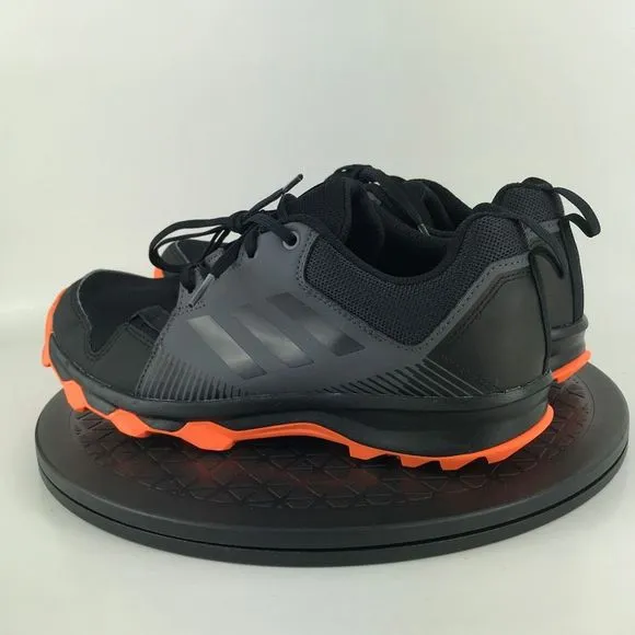 Adidas Terrex Tracerocker Black/Orange Trail Running Shoes AC7948 Men's Size 7
