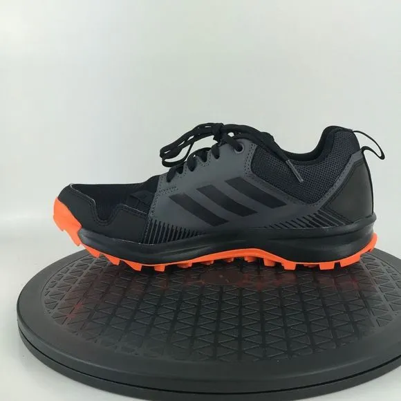 Adidas Terrex Tracerocker Black/Orange Trail Running Shoes AC7948 Men's Size 7
