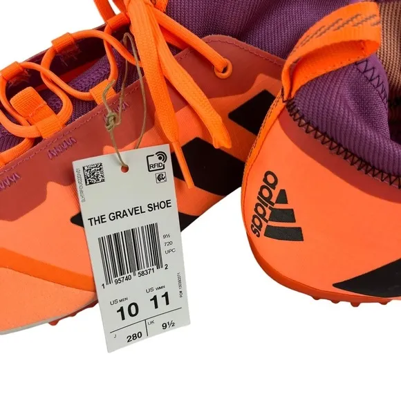 Adidas The Gravel Cycling Shoes Orange Size M10‎ W11