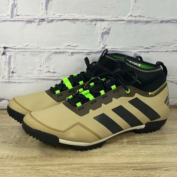 Adidas The Gravel Shoe Men's Size 11.5 Cycling Shoes Tan Brown Bike GX1664 NEW