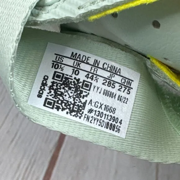 Adidas The Indoor Cycling 'Linen Green' Shoes M Size 10.5/W Size 11.5 (GX1668)