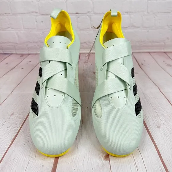 Adidas The Indoor Cycling 'Linen Green' Shoes M Size 10.5/W Size 11.5 (GX1668)