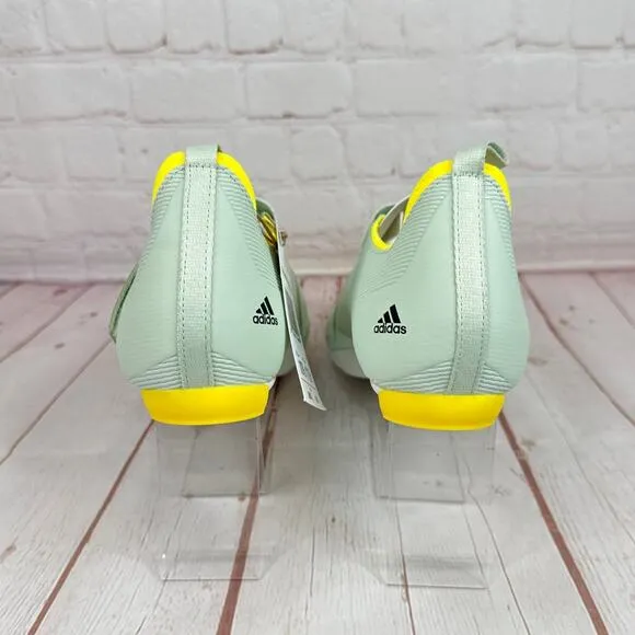 Adidas The Indoor Cycling 'Linen Green' Shoes M Size 10.5/W Size 11.5 (GX1668)