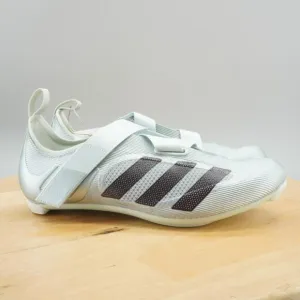 Adidas The Indoor Cycling Mens Size 9 Shoes Linen Green Metallic 3-Bolt NEW
