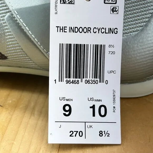 Adidas The Indoor Cycling Mens Size 9 Shoes Linen Green Metallic 3-Bolt NEW