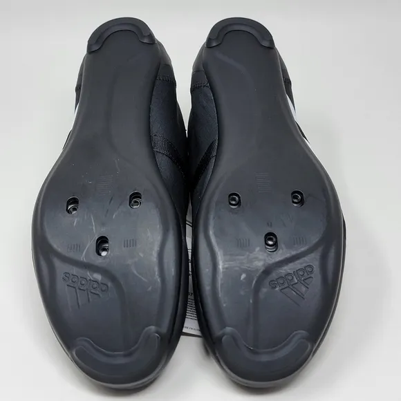 Adidas The Road BOA Cycling Shoes HQ6713 Black White Mens Size 9 Womens 10 New