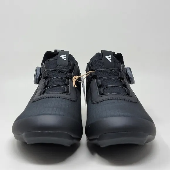 Adidas The Road BOA Cycling Shoes HQ6713 Black White Mens Size 9 Womens 10 New