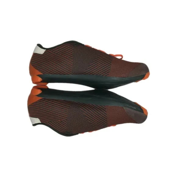 Adidas The Road Cycling Shoes Orange Green Lace Up Men's Size 7.5