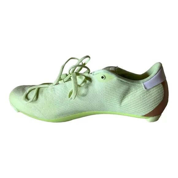 Adidas The Road Cycling Shoes Unisex Size W9.5 M8.5 Lime Pulse Green Copper