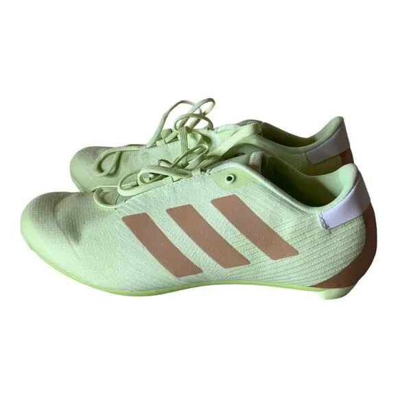 Adidas The Road Cycling Shoes Unisex Size W9.5 M8.5 Lime Pulse Green Copper