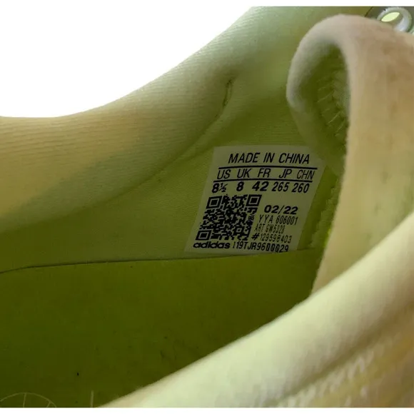 Adidas The Road Cycling Shoes Unisex Size W9.5 M8.5 Lime Pulse Green Copper