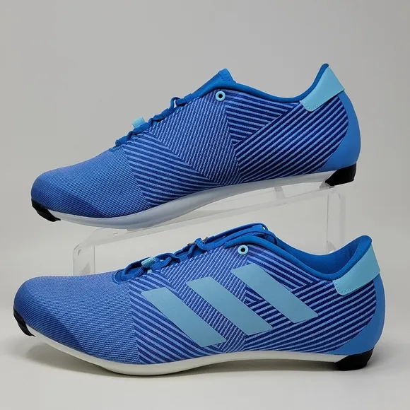 Adidas The Road Shoes Men's Size 11.5 Blue Rush Cycling Road Shoes GY6829 New