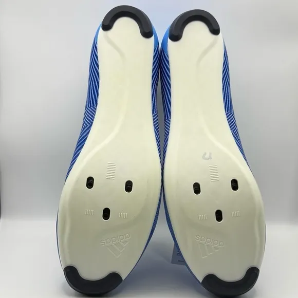 Adidas The Road Shoes Mens Size 12 Women’s 13 Blue Rush Cycling Road Shoes