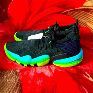 Adidas Trae Young 2.0 Trae-Tlien Black Green Blue Basketball Shoes H06473